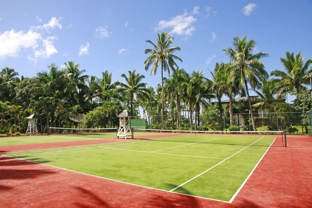 The Warwick Fiji Hotel Korolevu  Exterior foto Tennis court at the resort